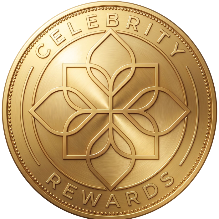 Celebrity Rewards gold coin